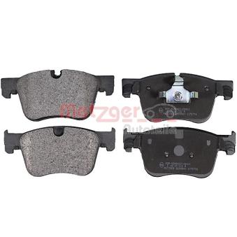 Jeu de 4 plaquettes de frein avant METZGER OEM 1609898580