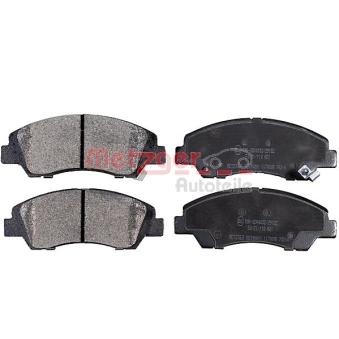 Jeu de 4 plaquettes de frein avant METZGER OEM 58101B9A70