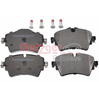 Jeu de 4 plaquettes de frein avant METZGER OEM 34106874034