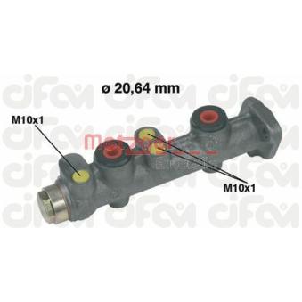 Maître-cylindre de frein METZGER [202-066]