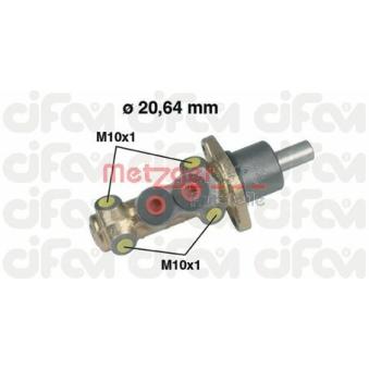 Maître-cylindre de frein METZGER OEM 1H1611019C