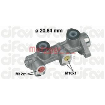 Maître-cylindre de frein METZGER OEM 558102 Maître-cylindre de frein METZGER OEM 558102