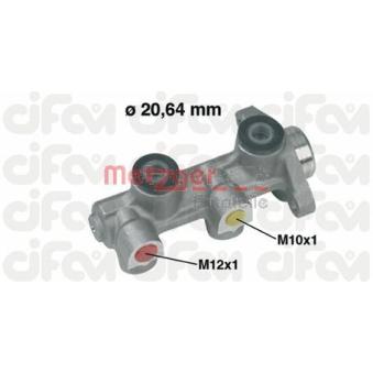 Maître-cylindre de frein METZGER OEM 3492954
