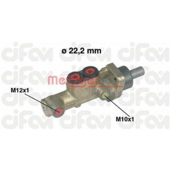 Maître-cylindre de frein METZGER OEM 90348213