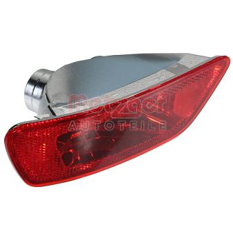 Feu antibrouillard arrière arrière gauche METZGER 2080243 pour FORD TRANSIT 2.0 CRD 4x4 - 140cv