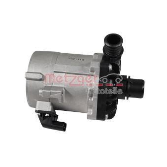 Pompe à eau auxiliaire (circuit d'eau de refroidiss) METZGER 2221118 pour BMW X5 xDrive 50 i - 408cv