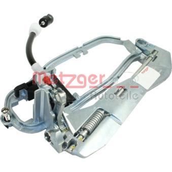 Cadre, poignée extérieure de porte avant droit METZGER [2310544]