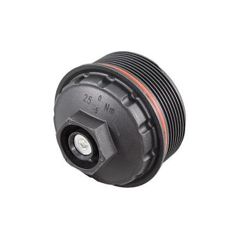 Couvercle, boîtier du filtre à huile METZGER 2370096 pour VOLKSWAGEN EOS 3.2 V6 - 250cv