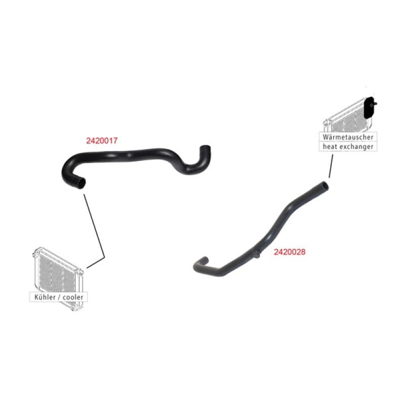 Durite de radiateur METZGER 2420028 - Visuel 2