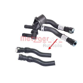 Durite de radiateur METZGER OEM 4376089