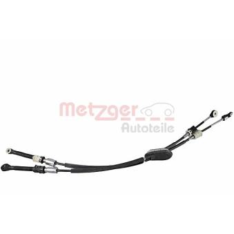 Tirette à câble, boîte de vitesse manuelle METZGER 3150264