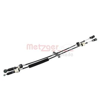 Tirette à câble, boîte de vitesse manuelle METZGER 3150353