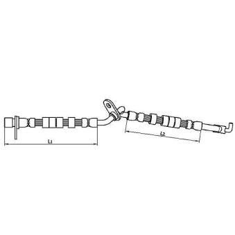 Flexible de frein METZGER [4110709]