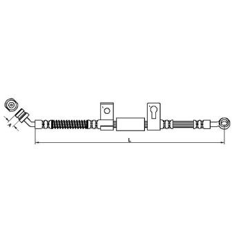 Flexible de frein METZGER [4110827]