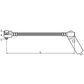 Flexible de frein METZGER [4112546]