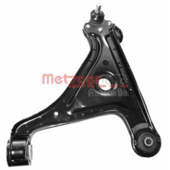 Triangle ou bras de suspension (train avant) METZGER 58004002 pour AUDI Q5 2.2 DTI 16V - 110cv