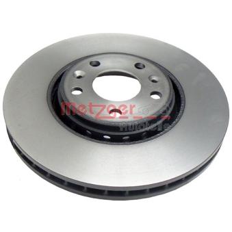 Jeu de 2 disques de frein avant METZGER OEM 402060003R