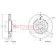 METZGER 6110752 - Jeu de 2 disques de frein avant
