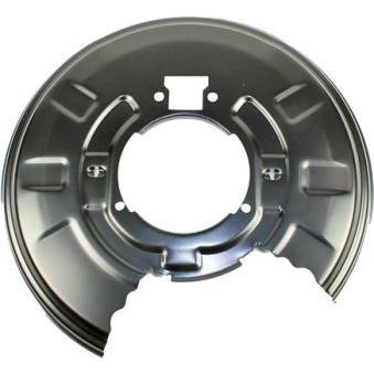 Déflecteur, disque de frein arrière gauche METZGER OEM 34211166107