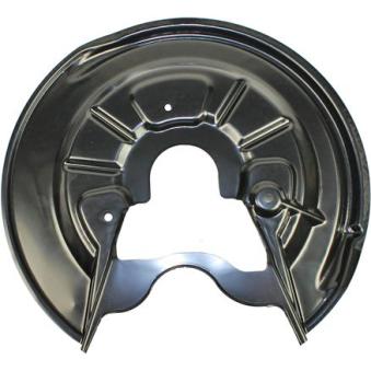 Déflecteur, disque de frein arrière gauche METZGER [6115081]