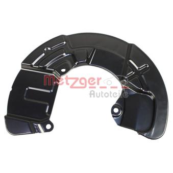 Déflecteur, disque de frein avant gauche METZGER OEM 30645113