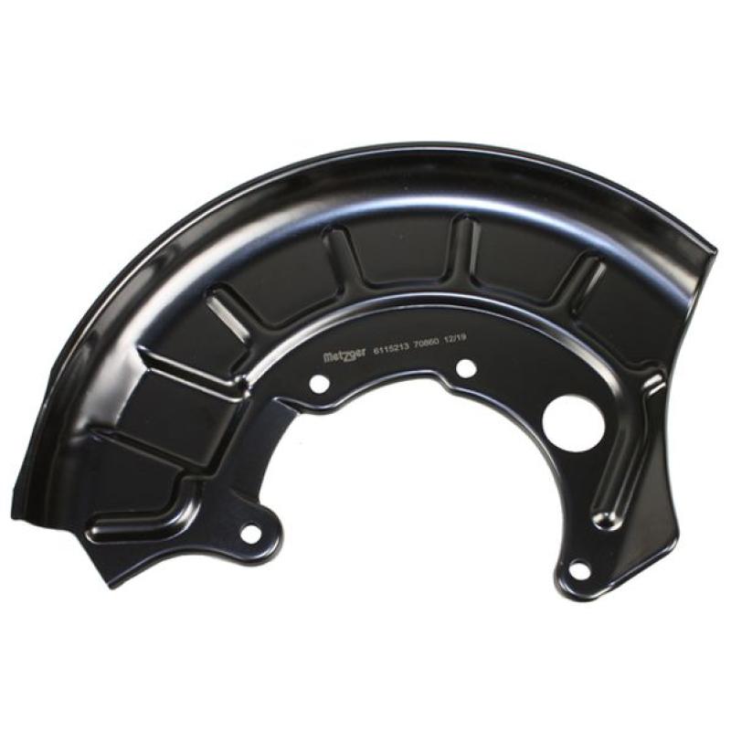 Déflecteur, disque de frein avant gauche METZGER 6115213 - Visuel 1