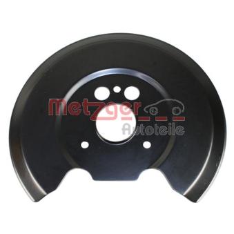 Déflecteur, disque de frein METZGER 6115282