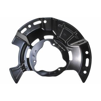 Déflecteur, disque de frein avant gauche METZGER [6115543]