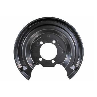 Déflecteur, disque de frein arrière gauche METZGER 6115609 pour TOYOTA URBAN 1.4 D-4D 4x4 - 90cv