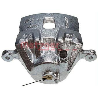 Étrier de frein avant droit METZGER OEM 581301F000