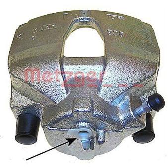 Étrier de frein avant droit METZGER OEM 45002SEAE01