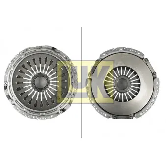 Mécanisme d'embrayage LUK 133 0236 20 pour VOLVO FM 24,222 FNL,24,222 FNLL,24,222 FVL - 220cv