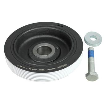 Poulie, vilebrequin METZGER 6400010 pour CITROEN BX 1.9 D - 64cv