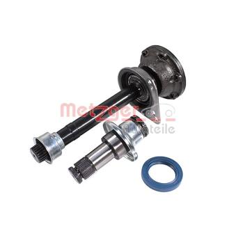 Arbre d'entraînement, différentiel avant droit METZGER [7210040]