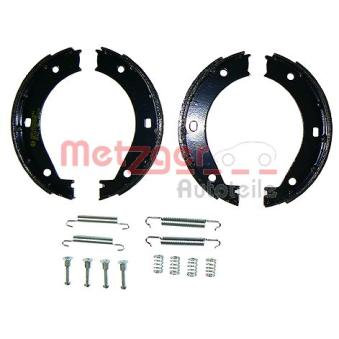 Jeu de mâchoires de frein, frein de stationnement METZGER OEM 34411155523