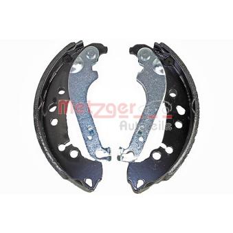 Jeu de mâchoires de frein METZGER OEM KTH1BC2200AB