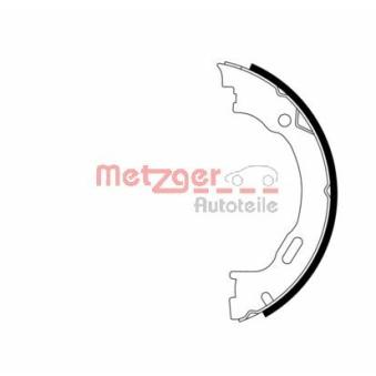 Jeu de mâchoires de frein, frein de stationnement METZGER MG 954
