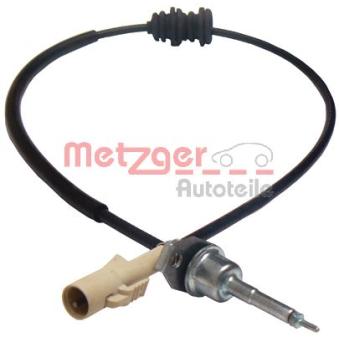 Câble flexible de commande de compteur METZGER S 31025 pour VOLKSWAGEN JETTA 1.8 Syncro - 98cv