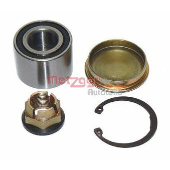 Roulement de roue arrière METZGER WM 1088 pour PEUGEOT 505 1.4 - 110cv