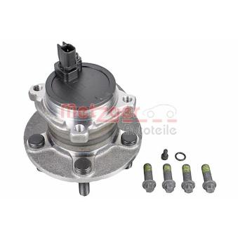 Roulement de roue arrière METZGER WM 6631