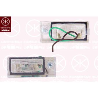 Feu éclaireur de plaque KLOKKERHOLM 00140856