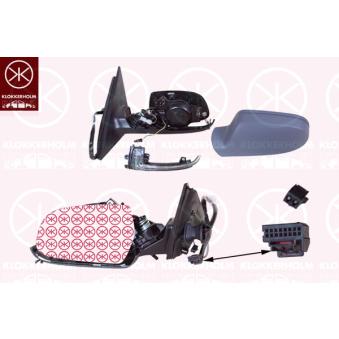 Rétroviseur extérieur KLOKKERHOLM OEM 8K0949101D