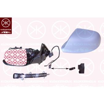 Rétroviseur extérieur KLOKKERHOLM OEM 4L0949134