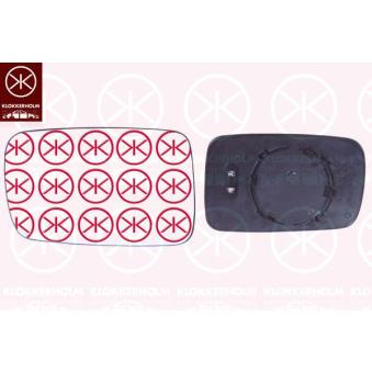 Verre de rétroviseur, rétroviseur extérieur KLOKKERHOLM 00611066