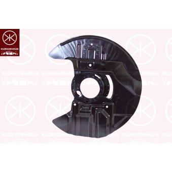 Déflecteur, disque de frein avant gauche KLOKKERHOLM [0061373]