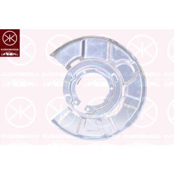 Déflecteur, disque de frein arrière gauche KLOKKERHOLM OEM 34216792247
