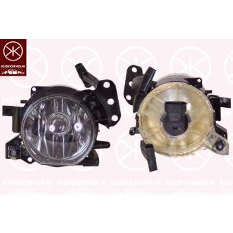 Projecteur antibrouillard avant gauche KLOKKERHOLM OEM 63177897187 Projecteur antibrouillard avant gauche KLOKKERHOLM OEM 63177897187