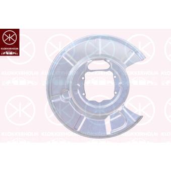 Déflecteur, disque de frein arrière gauche KLOKKERHOLM OEM 34216760853