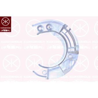 Déflecteur, disque de frein avant droit KLOKKERHOLM OEM 34116775266
