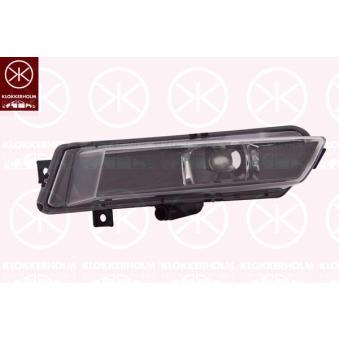 Projecteur antibrouillard avant gauche KLOKKERHOLM OEM 63177181287